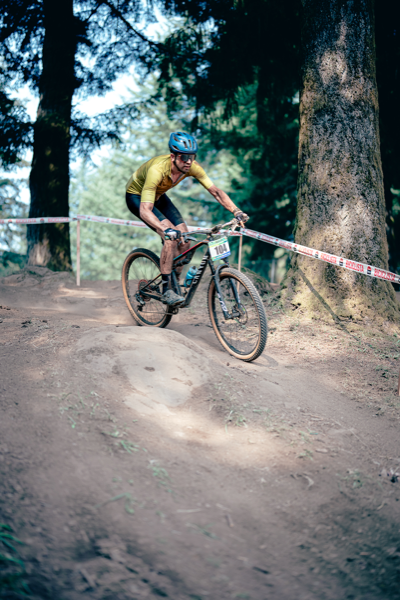 Doug mountain biking